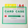 A3A4 Tarjeta K Magnética Dura Plástico Rígido Funda Archivo Almacenamiento Funda Protectora Bolsillo Magnético Suave Promoción Exhibición Anuncio Aviso Mayoreo