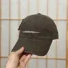 Bordado de Otoño Estilo Americano Versátil Estilo Coreano ins Gorra de Béisbol para Mujer Ala Ancha Profundizada Hace que la Cara se Vea Más Pequeña Gorra de Pico de Pato