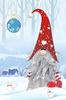 Pintura Diamante 5D Natal DIY Diamante Redondo Diamante Completo Natal Chapéu Vermelho Velho Natal Boneco de Neve Árvore de Natal Série Pintura Decorativa