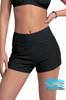 Bolsa de Verano Ajustada Elástica para Cadera Yoga Fitness Deportes Playa Natación Ángulo Plano Pantalones Menstruales con Bragas