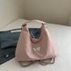 Bolso Tote Casual de Moda de Gran Capacidad 2024 Otoño Nueva Llegada Lazo Bolso de Hombro Sobaco Bolso de Hombro Bolso de Mujer