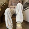 Pantalones Rasgados Casuales Versátiles de Primavera y Otoño Pantalones Jogger Rectos Sueltos Finos de Moda Pantalones Largos Deportivos Moda Masculina