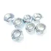 Porca Sextavada Galvanizada com Trava de Nylon Unc Rosca Fina Auto-Travante Unf Padrão Americano Porca Antivibração Fabricada nos EUA Grau 4.8