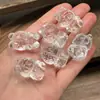 Al por mayor Purificación Corporal Piezoeléctrica Tela de Cristal Blanco Accesorios de Oso Juguete Hecho a Mano DIY Pulsera Collar Cuentas Espaciadoras con Cuentas