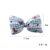 Nuevos Sombreros a Cuadros de Tela con Lazo para Niños, Accesorios para el Cabello, Pinzas para el Cabello, Diademas, Accesorios y Materiales para Bolsas y Decoraciones