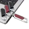 Memoria USB Mosquetón 16g Giratorio para Coche Grabado Impermeable Mosquetón Metálico Regalo Logo Personalizado Almacenamiento Móvil