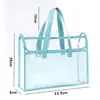 Bolsa transparente específica para examen, bolsa de mano de doble capa, set de papelería especial para el examen de ingreso a la secundaria, bolsa transparente especial para el examen de ingreso a la preparatoria, secundaria