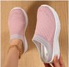 Zapatos Casuales de Verano para Mujer al Aire Libre, Medios Zapatos de Arrastre, Zapatos de una Sola Capa para Exteriores, Transfronterizos, de Playa, Perezosos, Slip-on, Malla Transpirable