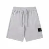Piedra Transfronteriza Piedra Manga Corta Serie Brújula Casual Europeo y Americano Militar Ropa de Trabajo Básica Pantalones Largos de Múltiples Bolsillos