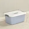 Caja de Almacenamiento Engrosada para Ropa, Juguetes, Snacks de Casa y Coche, Caja de Almacenamiento de Respaldo, Caja de Almacenamiento tipo Canasta de Plástico