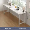 Mesa de Cabeceira Mesa de Estudo Mesa Longa Cama de Parede do Quarto Mesa de Varanda Extremamente Estreita Mesa Dupla Simples para Computador