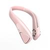 Nuevo Ventilador Carga USB Pequeño Mini Viento Alto Protector de Cuello de Silicona Neutro Creativo Transfronterizo Ventilador Pequeño Colgante de Cuello