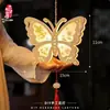 Lanternas do Festival do Meio do Outono Coelho Infantil Artesanato DIY Feito à Mão Kit de Artesanato Lanterna Decorativa Luminosa de Mão Personalizada