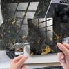 Crm Papel Tapiz Impermeable y Resistente a la Humedad Transfronterizo Autoadhesivo Película Cristal Adhesivo para Azulejos de Cocina a Prueba de Aceite DIY Decorativo Renovación Adhesivo de Pared
