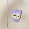 Nicho Creativo Colgante de Cuello Magnético Cuero Paleta Clip para Gafas Collar Accesorios de Cordón Clip para Gafas de Sol Dopamina para Mujer