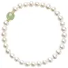 Pulsera de Jade Hetian Natural Estilo Nicho Elegante de Gama Alta para Mujer Estilo Chino Lujo Accesible Pulsera de Perlas Fuertes