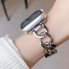 Adecuado para correa de metal iWatch9, pulsera S8, cadena de acero S7, cadena Xiangfeng, 6.ª generación SE, sentido avanzado 41 m