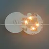 Porta-copos Luminoso LED Colorido Piscante Adesivo para Copo com Luz Adesivo de Fundo de Garrafa Suprimentos para Bar Promoção de Bebidas Presente Publicitário