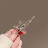 Pasador de Estrella de Cinco Puntas de Alta Gama para Mujer, Pinza Lateral Sencilla para Niña, Pinza para Fleco, Elegante Pinza de Pato, Tocado de Pasador