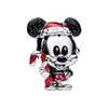Miçangas de Furo Grande Panjia Pingente para Fazer com Fio Elementos Disney Mickey Mouse Liga Esmalte Gotejado Miçangas de Furo Grande Atacado