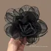 Grampo de cabelo de temperamento de alta qualidade acessório de cabelo luxo leve outono e inverno grampo tubarão grampo 2026 novo estilo coreano grampo de garra triangular