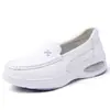 Zapatos de enfermera genuinos para mujer con suelas suaves, silenciosos, antideslizantes, resistentes al olor, transpirables, cómodos para estar de pie mucho tiempo, zapatos médicos especializados, modelo de otoño, al por mayor
