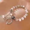 Nuevo Pulsera Estilo Chino para Mujer, Pulsera Étnica de Perlas, Tendencia Nacional Retro Joyería de Amistad Fábrica Mayorista Jade