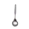 Acero Inoxidable Pala Cuchara Liren Cuchara para Olla Cuchara para Sopa Set de Utensilios de Cocina Pala para Freír Colador Mango Hueco Pala Cuchara de Cocina para Cocinar