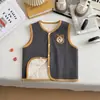 Chaleco Cálido para Niños para Otoño e Invierno Ropa Interior para Niños y Niñas, Acolchado de Lana de Oveja de Invierno Uniforme Escolar Artefacto Más Terciopelo