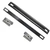 Asa con Tira de Acero, Correa de Goma, Tira de Acero, Asa Telescópica, Plástico Negro Accesorios para Maleta de Equipaje Asa