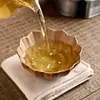 Cerámica Barnizada Horneada a Leña Cerámica Rústica Juego de Té Kung Fu Taza Cónica Taza de Té para Beber Té Taza de Maestro para Mujeres con un Toque de Lujo Taza de Maestro