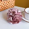 Joias Xizi Estilo Coreano Elegante Flor Clipe Extra Grande Rosa Clipe Parte de Trás da Cabeça Cabelo Clipe Tubarão Grampo de Cabelo