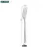 Suministro Directo de Fábrica OEM Transfronterizo Acero Inoxidable Mango Cuadrado Cubiertos Occidentales Cuchillo, Tenedor, Cuchara, Cuchillo para Bistec, Tenedor, Cuchara, Logotipo Personalizado con Láser
