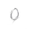 Anillo de Pareja S925 con Nombre de Amor, Par de Plata Esterlina, Diseño Nicho de Lujo Accesible, Abertura de Alta Gama, Par de Anillos Ajustables