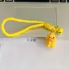 Chaveiro Criativo 3D Capivara Lulu Tira para Celular Pulseira de Pulso de Capivara Fofa Pingente para Bolsa de Casal