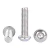 Tornillos de Acero Inoxidable 304 con Cabeza Cilíndrica y Huella Hexagonal Hechos en EE. UU. #2 - #10 Suministro de Sujetadores para Instalación y Fijación de Equipos Mecánicos