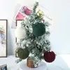 Nuevos Colgantes de Adornos de Bola de Navidad Europeos y Americanos de Amazon Transfronterizos para Fiestas Navideñas Adornos Puros Hechos a Mano de Punto para Decoración de Árbol de Navidad