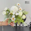 Jardim Monet Flores Artificiais Flores Falsas Buquês Enfeites Flores de Rosa Realistas Arte Floral Biomórfica Decoração de Mesa Adereços de Fotografia Flores Feitas à Mão