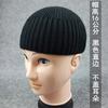 Chapéu dos homens outono e inverno de malha melão chapéu preto grande cabeça circunferência moda marca chapéu frio Yupi chapéu de lã japonesa chapéu de algodão de inverno