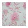 Tela bordada tridimensional floral con cuentas personalizada, tela bordada con lentejuelas para vestido Hanfu cheongsam, bordado floral hecho a mano