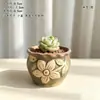 Vaso de Flor Carnuda Cerâmica Jardinagem Cerâmica Mini Novo Criativo Grés Casa Vintage Novo Vaso de Porcelana Vaso