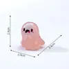 Paisaje en Miniatura Muñeco Lindo Fantasma Pequeño Luminoso Grano Lindo Jardinería Paisajismo Accesorios Decorativos DIY Mini Adornos Pequeños