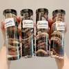 Elástico de Cabelo de Urso de Alta Elasticidade para Verão para Mulheres, Corda de Cabelo Simples e Durável, Elástico para Rabo de Cavalo Alto, Acessórios de Cabelo