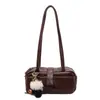 Bolsa Boston Tendência de Nicho para Mulheres Inverno 2025 Nova Bolsa de Ombro/Axila Elegante de Luxo