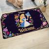 Alfombrilla de suelo de Alice en el País de las Maravillas Nueva Transfronteriza, Felpudo Resistente a Manchas, Alfombra para Entrada, Dormitorio, Sala de Estar