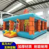 Parede de Escalada Inflável Grande ao Ar Livre Castelo Infantil Castelo Pula-Pula Interno Externo Diversão para Adultos Parque de Diversões Adereços