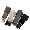 Etiqueta de tela con volantes empalmada Leggings para niños Otoño e Invierno Nuevo Forro polar Engrosado Pantalones para niñas Mallas para bebés