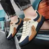Zapatos de Malla de Verano para Hombre Explosiones Transfronterizas Malla Hueca Transpirables Zapatos Deportivos Casuales Suela Suave Ligeros Slip-on Zapatos para Correr
