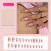 Uñas Portátiles Europeas y Americanas Almendra Uñas de Manicura Transfronterizas Uñas Estilo Ins Uñas Portátiles Venta al por Mayor Uñas Pressonnails