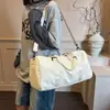 Bolsa Pequena para Viagem Feminina 2026 Novo Estilo Bolsa de Bagagem para Viagem de Negócios Grande Capacidade Bolsa de Armazenamento Leve Bolsa de Mão Esportiva para Fitness